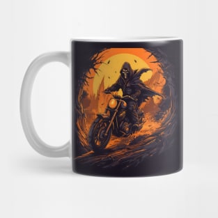 Epic Grim Reaper Motorcycle Mug